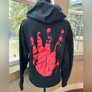 Revenge x XXXTentacion "Kill" Rare Puff Print/Raw Hem Hoodie Women’s Size Medium